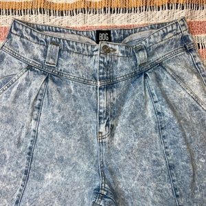 Urban Outfitters BDG Vintage Acid Wash Pleated Jeans